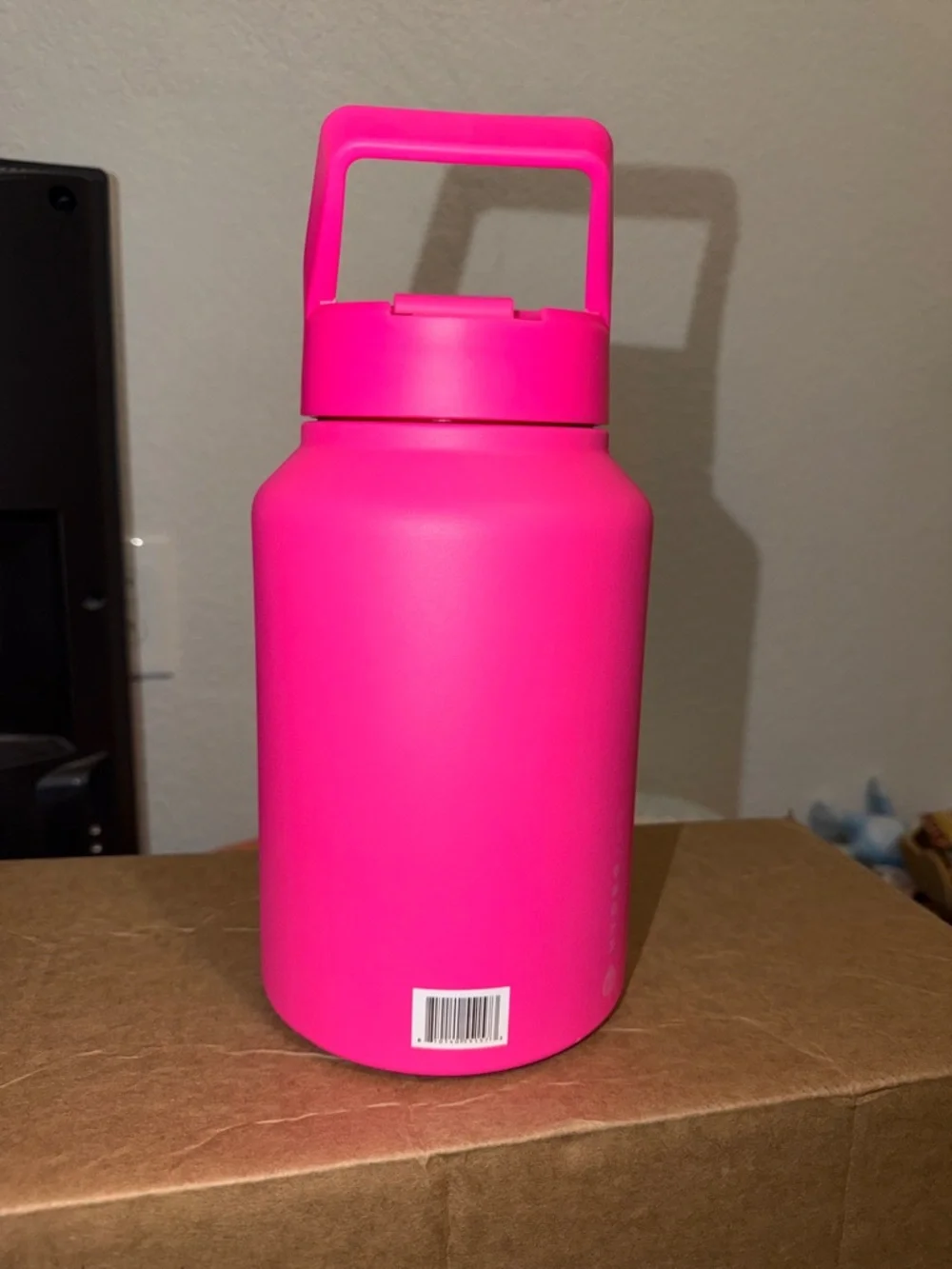 HydroJug 64oz Stainless Steel Jug - Bright Pink - Picture 3 of 6